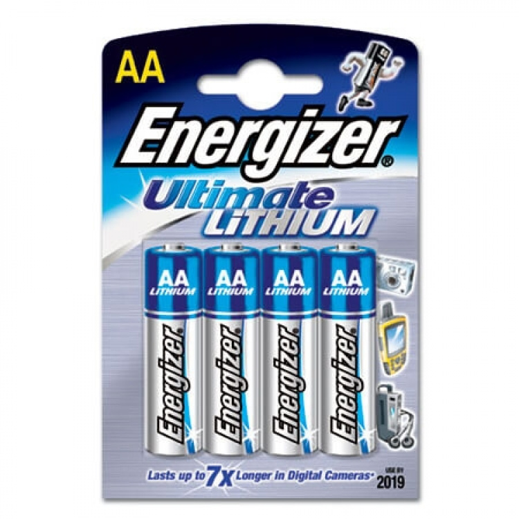 Universal Battery 629611, AA, 2900 mAh, 4 Each, Silver Universal Battery 629611, AA, 2900 mAh, 4 Each, Silver