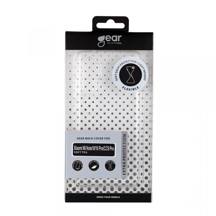 GEAR Mobile Cover Transparent TPU Xiaomi Mi Note10 / Note10 PRO / CC9 PRO