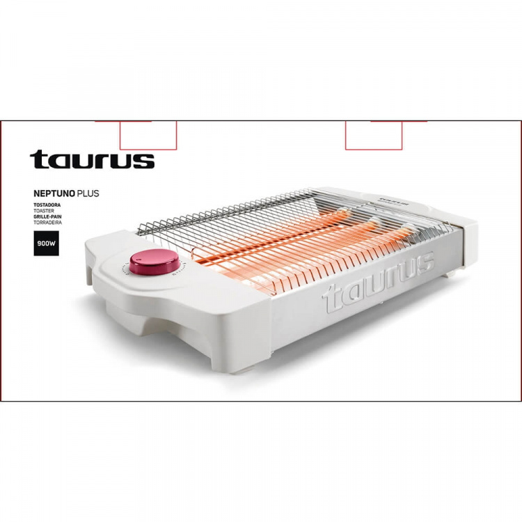 TAURUS Flat Toaster 900W TAURUS Flat Toaster 900W