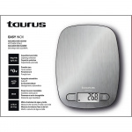 TAURUS Kitchen Scale Stainless Steel TAURUS Kitchen Scale Stainless Steel