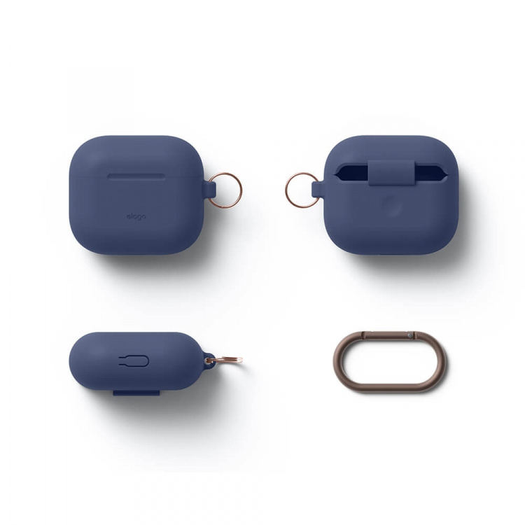 ELAGO AirPod 3 Hang Silicon Case Jeans Indigo ELAGO AirPod 3 Hang Silicon Case Jeans Indigo