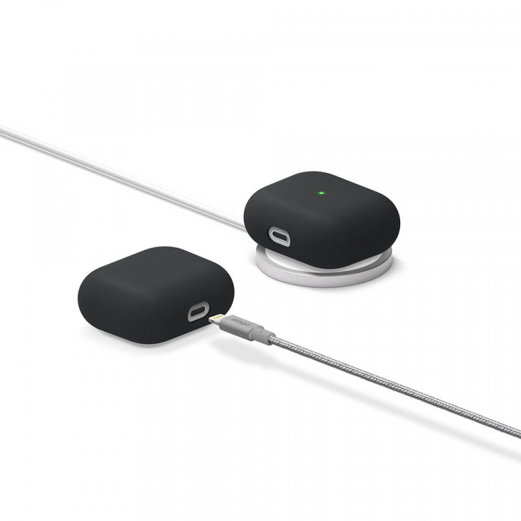 ELAGO AirPod 3 Liquid Hybrid Case Black ELAGO AirPod 3 Liquid Hybrid Case Black