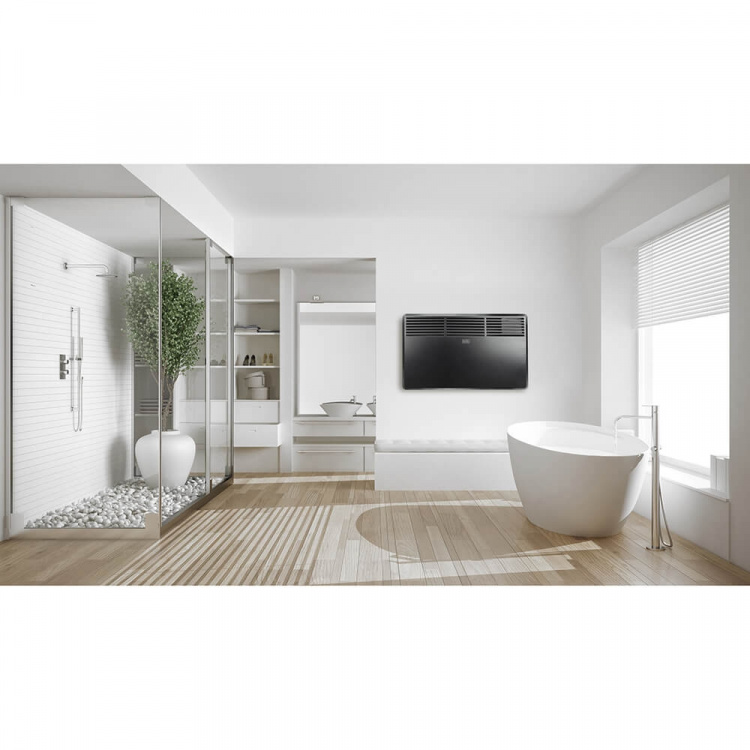 BLACK+DECKER Wall Panel Heater 1800W Black BLACK+DECKER Wall Panel Heater 1800W Black