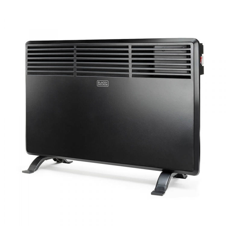 BLACK+DECKER Wall Panel Heater 1200W Black  BLACK+DECKER Wall Panel Heater 1200W Black