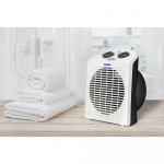 Black+Decker Luchtverhitter 2000W IP21 Wit