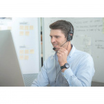 KOSS Hörlur PortaPro Communication Headset On-Ear Mic Svart