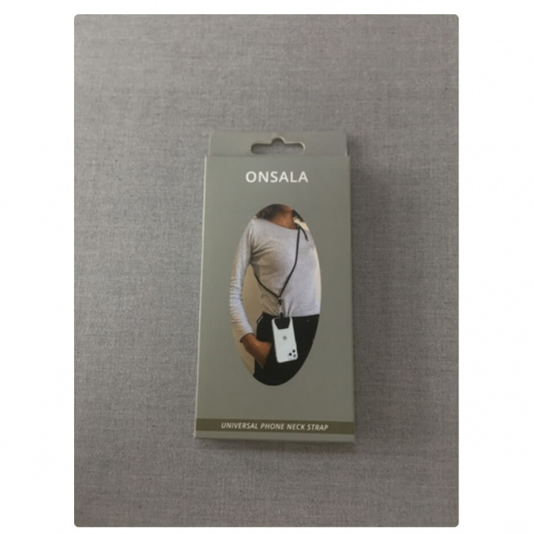 ONSALA Neckstrap Universal Black ONSALA Neckstrap Universal Black