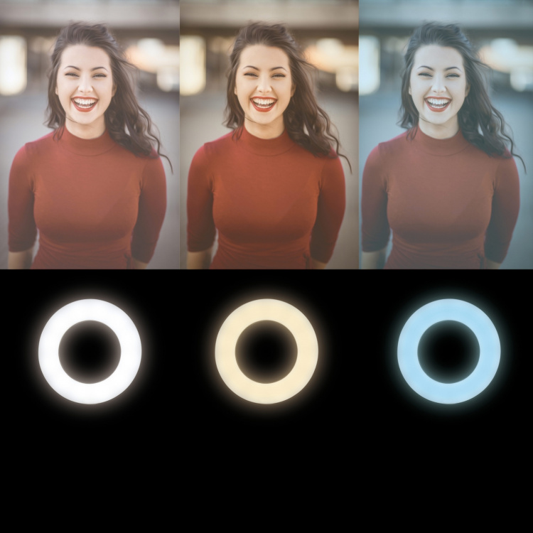 Ring light för smartphone Ø20 Ring light för smartphone Ø20