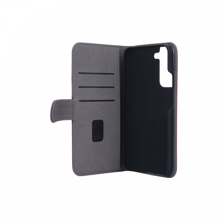 GEAR Mobile Wallet Brown Nubuck PU Samsung S22+