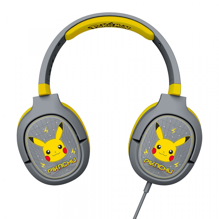 POKEMON Pikachu Gaming Headphone/Headset Over Ear Boom Mic POKEMON Pikachu Gaming Headphone/Headset Over Ear Boom Mic