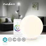 Nedis SmartLife Sfeerverlichting | Wi-Fi | Rond | | 360 lm | RGB / Warm tot Koel Wit | 2700 - 6500 K | 5 W | Glas | 1 Stuks