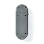 Nedis SmartLife Videodeurbel | Batterij Gevoed | Full HD 1080p | Cloud Opslag (optioneel) / microSD (niet inbegrepen) | IP54 | Met bewegingssensor | Nachtzicht | Grijs