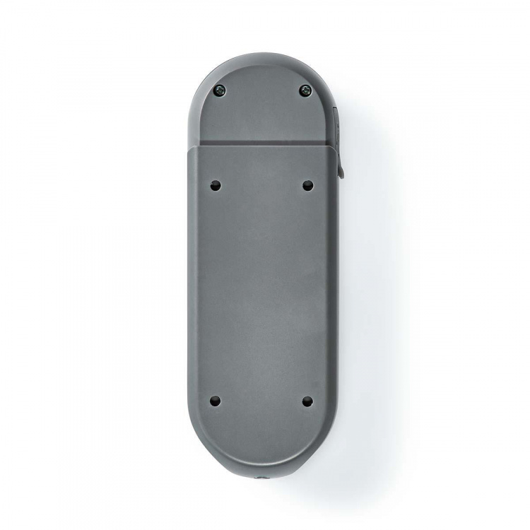 Nedis SmartLife Videodeurbel | Batterij Gevoed | Full HD 1080p | Cloud Opslag (optioneel) / microSD (niet inbegrepen) | IP54 | Met bewegingssensor | Nachtzicht | Grijs