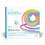 Nedis SmartLife LED Strip | Meerkleurig | SMD | 5.00 m | IP65 | 2700 K | 480 lm | Android™ / IOS Nedis SmartLife LED Strip | Meerkleurig | SMD | 5.00 m | IP65 | 2700 K | 480 lm | Android™ / IOS
