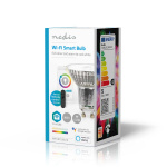 Nedis SmartLife LED Spot | Wi-Fi | GU10 | 345 lm | 5 W | RGB / Warm tot Koel Wit | 2700 - 6500 K | Energieklasse: G | Android™ / IOS | PAR16 | 1 Stuks Nedis SmartLife LED Spot | Wi-Fi | GU10 | 345 lm | 5 W | RGB / Warm tot Koel Wit | 2700 - 6500 K | Energieklasse: G | Android™ / IOS | PAR16 | 1 Stuks