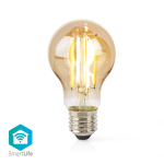 Nedis SmartLife LED Filamentlamp | E27 | 806 lm | 7 W | Warm Wit | 1800 - 3000 K | Glas | Android™ / IOS | Peer | 1 Stuks