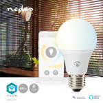 Nedis SmartLife LED Bulb | Wi-Fi | E27 | 806 lm | 9 W | Warm tot Koel Wit | 2700 - 6500 K | Android™ / IOS | Peer | 1 Stuks