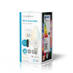 Nedis SmartLife LED Bulb | Wi-Fi | E14 | 470 lm | 4.90 W | Warm tot Koel Wit | 2700 - 6500 K | Android™ / IOS | Kaars | 1 Stuks