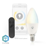 Nedis SmartLife LED Bulb | Wi-Fi | E14 | 470 lm | 4.90 W | Warm tot Koel Wit | 2700 - 6500 K | Android™ / IOS | Kaars | 1 Stuks