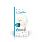 Nedis SmartLife LED Bulb | Wi-Fi | E14 | 470 lm | 4.90 W | Warm tot Koel Wit | 2700 - 6500 K | Android™ / IOS | Kaars | 1 Stuks