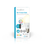 Nedis SmartLife Multicolour Lamp | E27 | 806 lm | 9 W | RGB / Warm tot Koel Wit | 2700 - 6500 K | Android™ / IOS | Peer | 1 Stuks
