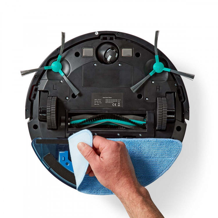 Nedis SmartLife Robotstofzuiger | Laser navigatie | Wi-Fi | Capaciteit opvangreservoir: 0.6 l | Automatisch opladen | Maximale gebruiksduur: 2 uur | Zwart | Android™ / IOS Nedis SmartLife Robotstofzuiger | Laser navigatie | Wi-Fi | Capaciteit opvangreservoir: 0.6 l | Automatisch opladen | Maximale gebruiksduur: 2 uur | Zwart | Android™ / IOS