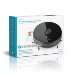 Nedis SmartLife Robotstofzuiger | Laser navigatie | Wi-Fi | Capaciteit opvangreservoir: 0.6 l | Automatisch opladen | Maximale gebruiksduur: 2 uur | Zwart | Android™ / IOS Nedis SmartLife Robotstofzuiger | Laser navigatie | Wi-Fi | Capaciteit opvangreservoir: 0.6 l | Automatisch opladen | Maximale gebruiksduur: 2 uur | Zwart | Android™ / IOS