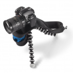 Protective Case with Grip Gri p and Wrap for DSLR, Black/Red