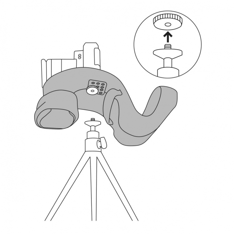 Protective Case with Grip Gri p and Wrap for DSLR, Black/Red