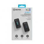 BOYA Wireless Microphone x1 BY-XM6-S1 3.5mm TRS/TRRS 2.4GHz