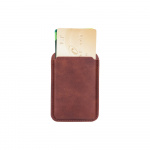 ONSALA Magnetic Cardholder Brown iPhone 12 and later