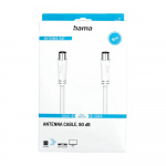 HAMA Antenna Cable 90dB 15.0m White