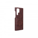 ONSALA Mobilecover Brown with Cardpocket Samsung S22 Ultra