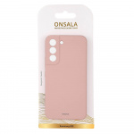 ONSALA Mobilcover Silicone Sand Pink Samsung S22 ONSALA Mobilcover Silicone Sand Pink Samsung S22