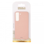ONSALA Mobilcover Silicone Sand Pink Samsung S22 ONSALA Mobilcover Silicone Sand Pink Samsung S22