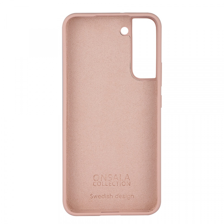 ONSALA Mobilcover Silicone Sand Pink Samsung S22+ ONSALA Mobilcover Silicone Sand Pink Samsung S22+
