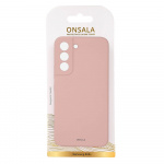 ONSALA Mobilcover Silicone Sand Pink Samsung S22+ ONSALA Mobilcover Silicone Sand Pink Samsung S22+