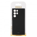 ONSALA Mobilcover Silicone Black Samsung S22 Ultra ONSALA Mobilcover Silicone Black Samsung S22 Ultra