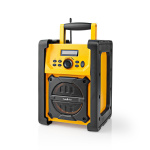 Nedis FM-Radio | Bouwradio | FM | Batterij Gevoed / Netvoeding | Digitaal | 15 W | Scherm grootte: 2.2  Nedis FM-Radio | Bouwradio | FM | Batterij Gevoed / Netvoeding | Digitaal | 15 W | Scherm grootte: 2.2