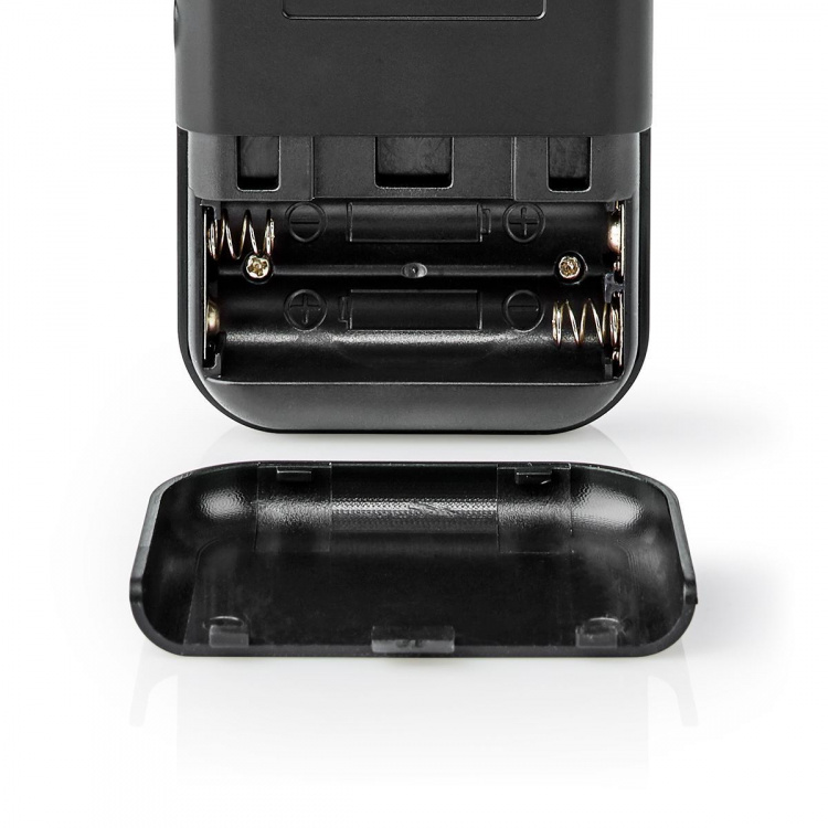 Nedis FM-Radio | Draagbaar Model | AM / FM | Batterij Gevoed | Analoog | 1.5 W | Zwart-Wit Scherm | Koptelefoonoutput | IP20 | Aluminium / Zwart