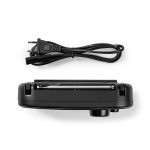 Nedis FM-Radio | Draagbaar Model | AM / FM | Batterij Gevoed / Netvoeding | Analoog | 1.8 W | Zwart-Wit Scherm | Koptelefoonoutput | Handgreep | Grijs / Zwart