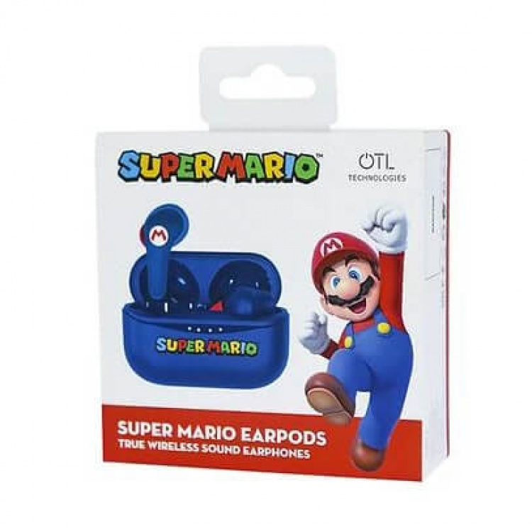 Super Mario Headphone In-Ear TWS Blue Super Mario Headphone In-Ear TWS Blue