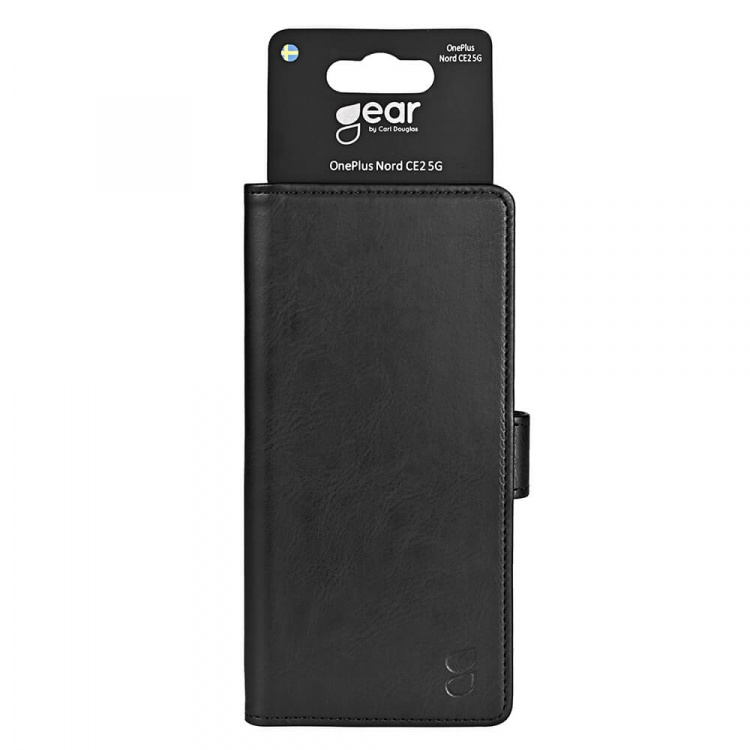 GEAR Mobile Wallet Black OnePlus Nord CE 2