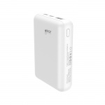 GEAR Powerbank 10 000mAh LiPolymer Ultracompact 2.1A 1xUSB-C 2xUSB-A 1xMicroUSB White GEAR Powerbank 10 000mAh LiPolymer Ultracompact 2.1A 1xUSB-C 2xUSB-A 1xMicroUSB White