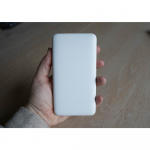 GEAR Powerbank 10 000mAh LiPolymer Ultracompact 2.1A 1xUSB-C 2xUSB-A 1xMicroUSB White GEAR Powerbank 10 000mAh LiPolymer Ultracompact 2.1A 1xUSB-C 2xUSB-A 1xMicroUSB White