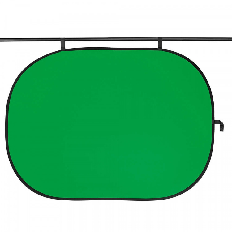 HAMA Folding Background 2-in-2 Green/Blue 150x200 cm