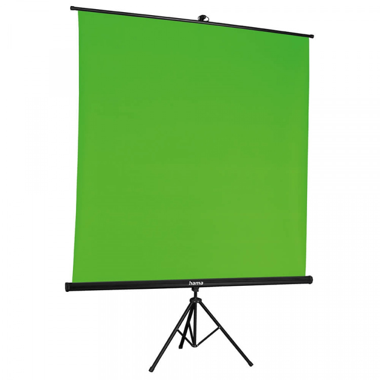 HAMA Background Green Screen with Tripod 180x180 cm