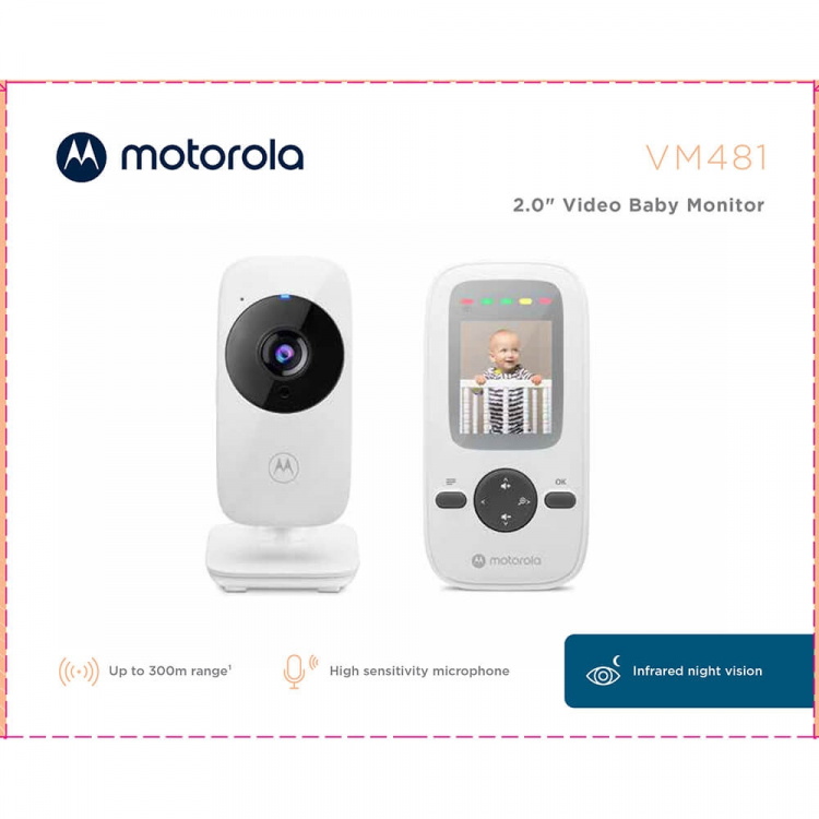 MOTOROLA Baby Monitor VM481 Video  MOTOROLA Baby Monitor VM481 Video