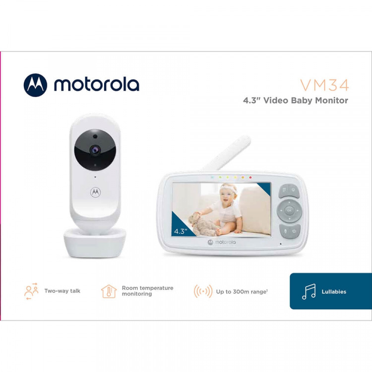 MOTOROLA Baby Monitor VM34 Video  MOTOROLA Baby Monitor VM34 Video