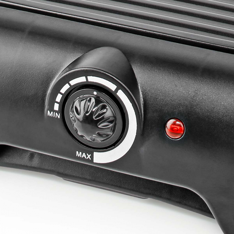 Nedis Gourmet / Raclette | Grill | 6 Personen | Spatel | Temperatuurinstelling | Anti-aanbak laag | Rechthoek